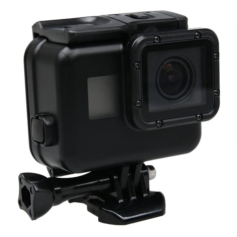 2 in 1 per GoPro HERO6 /5 Cover posteriore touch screen + Custodia protettiva impermeabile da 45 m (è necessario smontare l'obiettivo quando installato) con fibbia di montaggio di base e vite di comando, Need to Disassemble Lens - Novalix Store