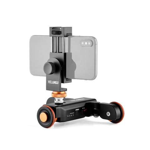 Carrello per Fotocamera YELANGU L4X con Morsetto per Telefono PC03 e