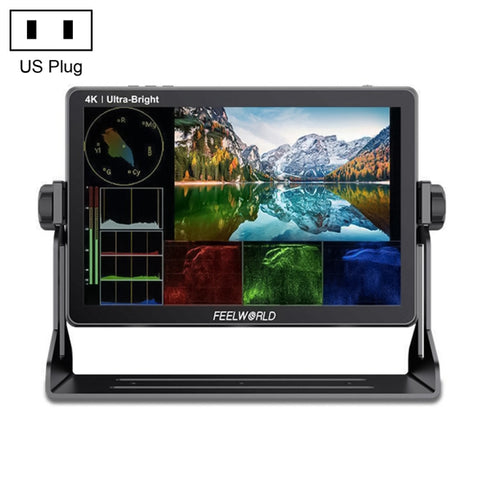FEELWORLD LUT11S Monitor da campo per fotocamera DSLR touch screen ultra luminoso da 10,1 pollici 2000nit, pannello IPS 3G-SDI 4K HDMI Input Output 1920 x 1200, LUT11S