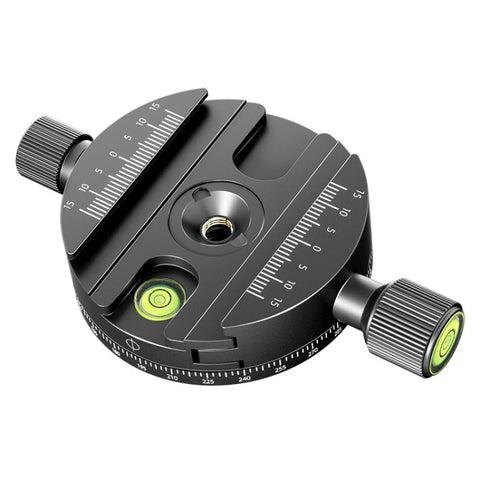 BEXIN QJ-08 Supporto per treppiede con base a morsetto a sgancio rapido rotante panoramico, QJ-08
