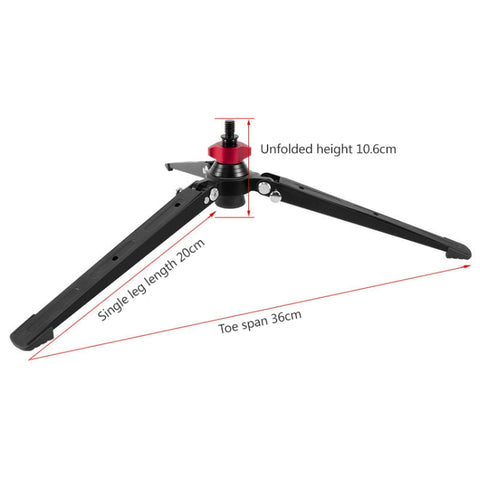 Mini treppiede da tavolo con base monopiede BEXIN ST-3 a tre piedi
