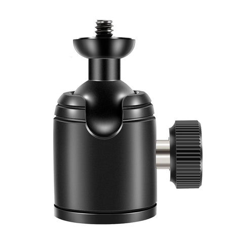 BEXIN K18A Mini testa a sfera panoramica in metallo con rotazione di 360 gradi, K18A