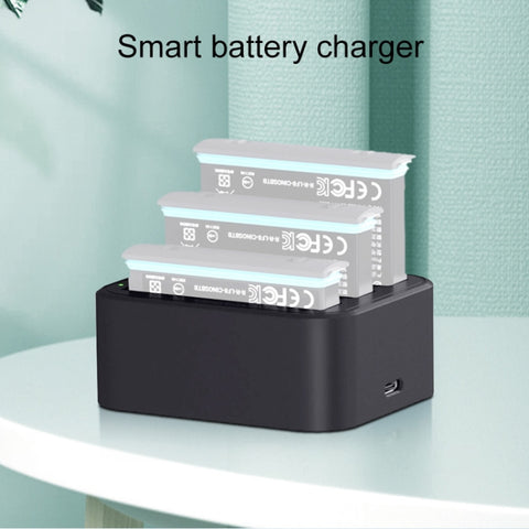 Per caricabatterie rapido per batterie Tri-Slot Insta360 X3 / One X2, per batterie Tri-Slot Insta360 X3 / One X2