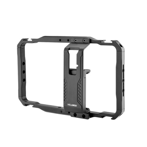YELANGU LW-B01-1 Vlogging Transmission directement sur Smartphone Video Rig Gabbia Metallica, LW-B01-1