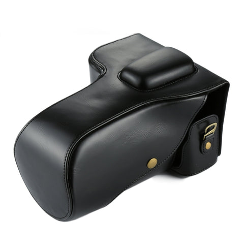 Custodia in pelle PU per fotocamera full body per Nikon D7200 / D7100 / D7000 (obiettivo 18-200 / 18-140mm), For D7200