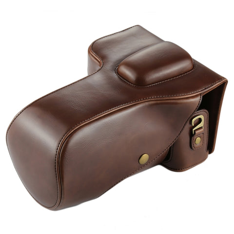 Custodia in pelle PU per fotocamera full body per Nikon D7200 / D7100 / D7000 (obiettivo 18-200 / 18-140mm), For D7200