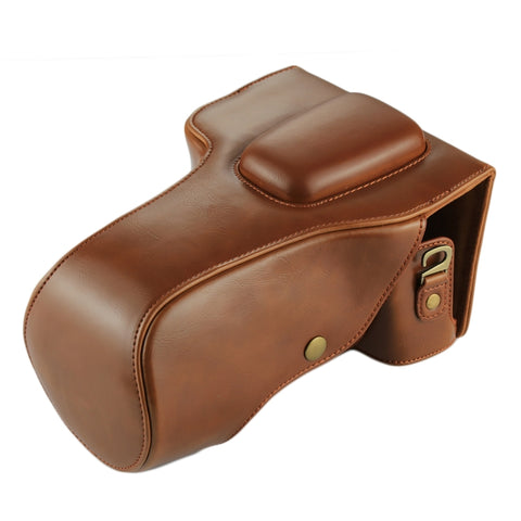 Custodia in pelle PU per fotocamera full body per Canon EOS 760D / 750D (obiettivo 18-135 mm), For EOS 760D