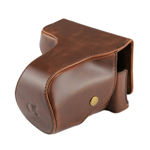 Étui en peau PU pour appareil photo complet avec ceinture pour Sony NEX 7 / F3 (obiettivo 18-55 mm), pour Sony NEX 7 / F3, pour Sony NEX 7