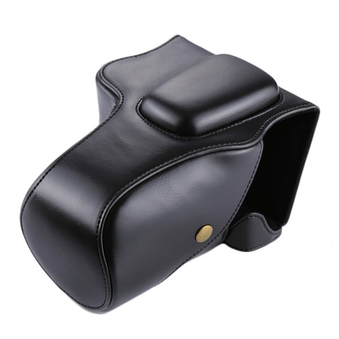 Custodia in pelle PU per fotocamera full body per Canon EOS 200D (obiettivo 18-55mm), For EOS 200D