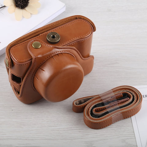 Étui en peau PU pour appareil photo complet avec cinturino pour Fujifilm X100F, pour FUJI X100F
