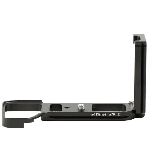 FITTEST A7R III Supporto base per staffa per piastra a sgancio rapido verticale per Sony A7RIII, For Sony A7RIII