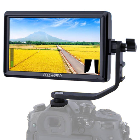 FEELWORLD S55 Moniteur de champ pour caméra photo HDMI 1280×720 de 5,5 pouces, S55