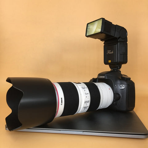 Pour Canon EOS 7D Manichino finto non funzionante 70-200 Obiettivo DSLR Modello di fotocamera Photo Studio Puntelli con cinturino, For Canon 7D (70-200 Lens)