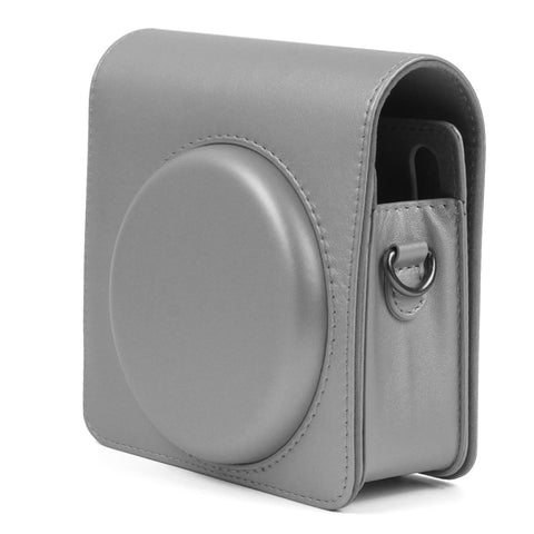 Étui en cuir PU perlé pour appareil photo FUJIFILM Instax SQUARE SQ6, avec tracolla regolabile, SQ6