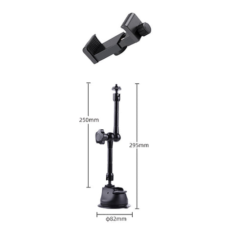Support pour téléphone avec bras magique et attrito articulé sur une seule prise, bras magique à ventouse unique