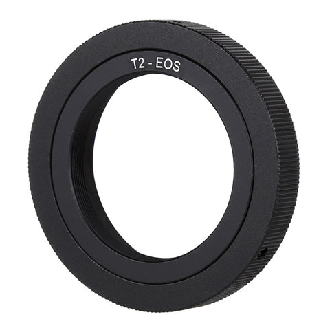 Anello gradino adattatore in metallo con attacco T2-EOS T2 per obiettivo con filettatura T2, T2-EOS