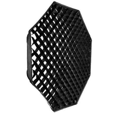 TRIOPO S55 Diametro 55 cm Griglia a nido d'ape Ottagonale Softbox Riflettore Diffusore per Studio Speedlite Flash Softbox, Diameter 55cm
