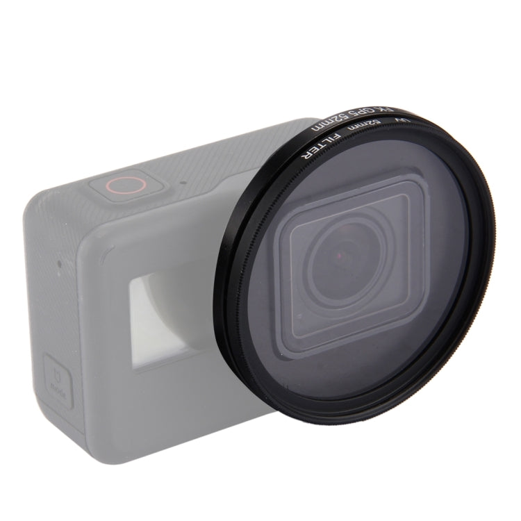 52mm 3-in-1 UV Lens Filter for GoPro HERO7/6/5 Accessories