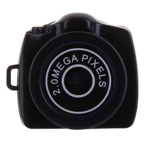 Videocamera digitale tascabile Y2000 HD per sport all'aria aperta ultra-mini DV, supporto per scheda Micro SD/TF massima da 32 GB (nero), Y2000