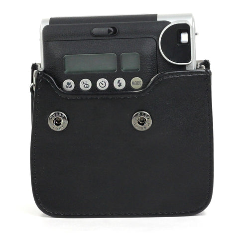 Étui de protection pour appareil photo en cuir PU pour appareil photo FUJIFILM Instax Mini 90, avec tracolla regolabile, pour FUJIFILM Instax Mini 90