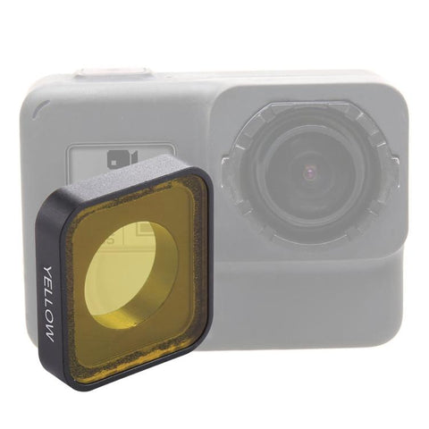 Filtro per lenti colorate a scatto per GoPro HERO6 /5, Yellow Color, Red Color
