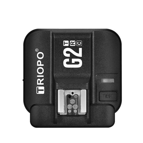 Trigger flash wireless TRIOPO G2 2.4G che riceve/trasmette trigger TTL ad alta velocità a doppio scopo per fotocamera Canon, G2 For Canon Camera