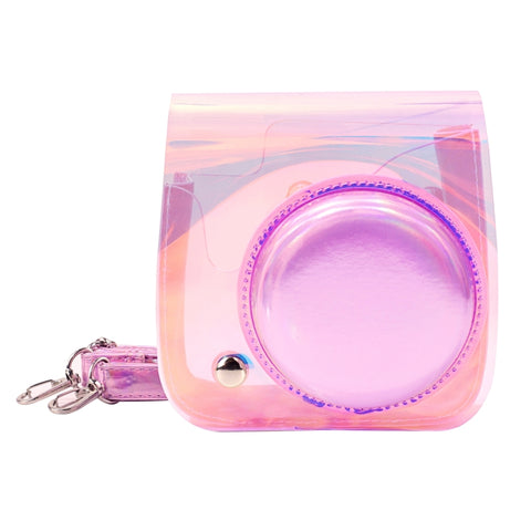 Borsa fotografica trasparente Symphony en PVC con tracolla pour Fujifilm Instax mini 11, Pour Fujifilm Instax mini 11 (PVC)