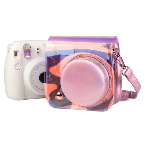Borsa fotografica trasparente Symphony en PVC con tracolla pour Fujifilm Instax mini 11, Pour Fujifilm Instax mini 11 (PVC)