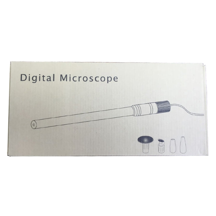 Microscopio Digitale USB 0,3 MP con Illuminazione a 6 LED e Lente da
