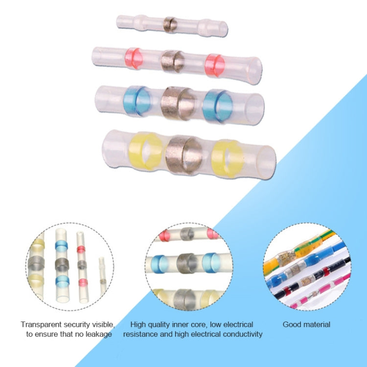 100 PCS Water Resistant Heat-Shrink Tubes for Soldering