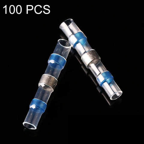 100 PZ AWG16-14 1.5-2.5mm Sigillo Termoretraibile Terminali Filo Terminali Blu Manicotto A Saldare, 1.5-2.5mm Blue - Novalix Store