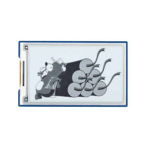 Waveshare Modulo display E-Paper E-Ink da 3,7 pollici 480x280 Pixel per Raspberry Pi Pico, 4 scale di grigio, interfaccia SPI, 20123