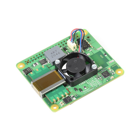 Scheda di espansione Ethernet Waveshare Raspberry Pi PoE+ HAT per Raspberry Pi 3B+/4B