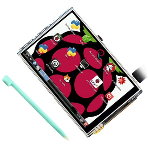 Écran tactile LCD TFT de 3,5 pouces Touch Shield avec stylet pour Raspberry Pi