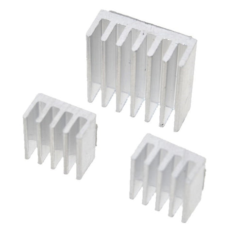 Spessori per dissipateur de chaleur en aluminium pour dissipateur de chaleur 3 en 1 pour Raspberry Pi 3/2, pour Raspberry Pi 3/2