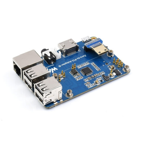 Adattatore Waveshare per Raspberry Pi Zero 2W a 3B - Compatibile con