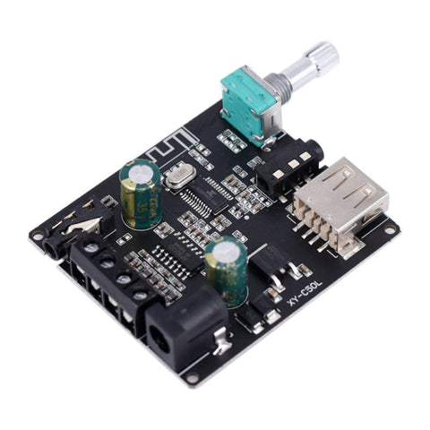 Modulo amplificatore Bluetooth per scheda amplificatore di potenza audio digitale stereo MP3 da 50 W, senza guscio, Senza guscio
