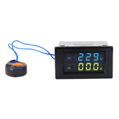 D85-2042A 110 V 220 V 380 V 100A voltmètre numérique AC ampèremètre courant ampèremètre voltmètre moniteur avec panneau LCD