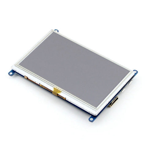 Il touch screen WAVESHARE da 5 pollici HDMI LCD (B) 800x480 per Raspberry Pi supporta vari sistemi, 5 Inch HDMI LCD (B)