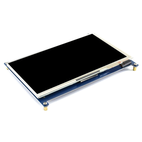 L'écran tactile LCD HDMI (C) de 7 pouces WAVESHARE 1024 × 600 pour Raspberry Pi prend en charge différents systèmes, 7 pouces HDMI LCD (C)