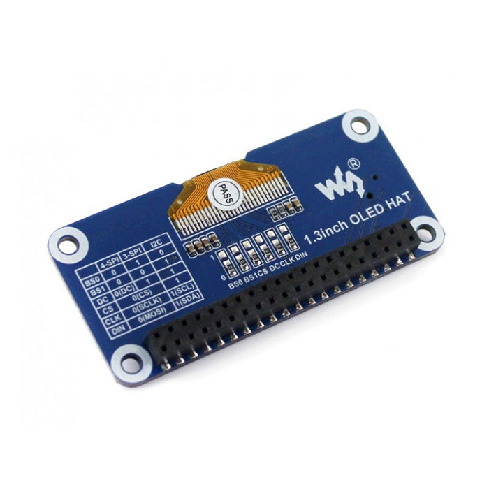cappello-con-display-oled-da-13-pollici-waveshare-128x64-per-raspberry-pi-1-3inch-oled - immagine 3