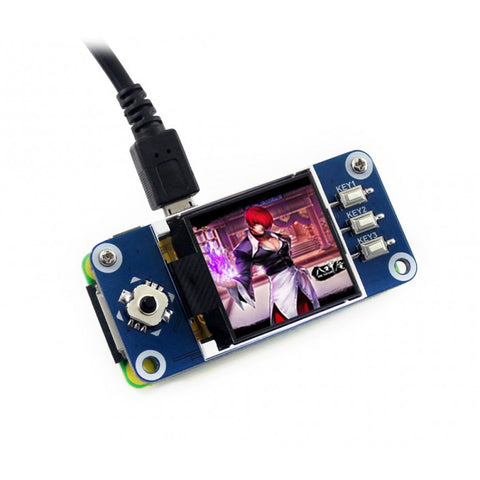 CAPPELLO avec écran LCD WAVESHARE 128x128 de 1,44 pouces pour Raspberry Pi, chapeau LCD 1.44 pouces