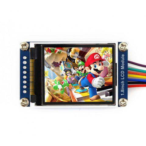 Module d'affichage LCD général de 1,8 pouces WAVESHARE 128x160 avec interface SPI, module LCD 1,8 pouces