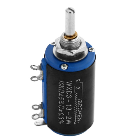 WXD3 - 13 - Potentiomètre de précision à fil avvolt de 2 W, WXD3 - 13 - 2W 10K Ohm