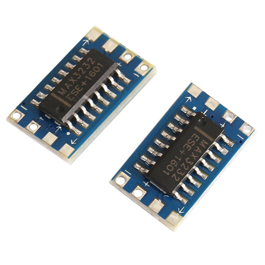 Scheda di conversione livello Mini RS232 Max3232 a TTL da 2 PC