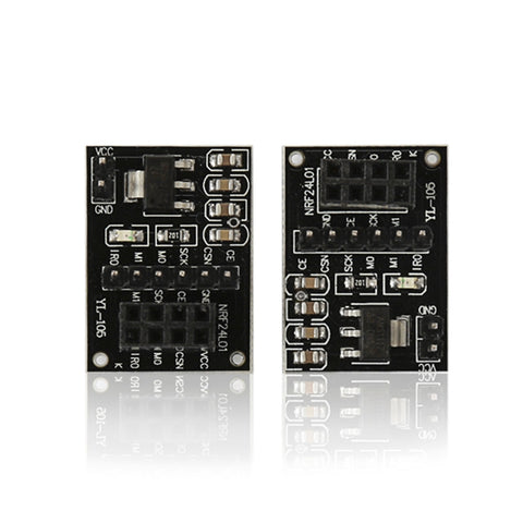 2 PZ NRF24L01 + scheda piastra adattatore presa modulo wireless - Novalix Store