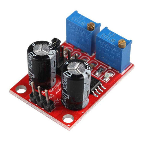 LDTR - WG0004 NE555 Générateur de signal à onde quadra avec module réglable en cycle de travail à fréquence d'impulsion, Générateur de signal d'onde carrée NE555