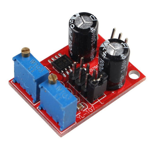 LDTR - WG0004 NE555 Générateur de signal à onde quadra avec module réglable en cycle de travail à fréquence d'impulsion, Générateur de signal d'onde carrée NE555