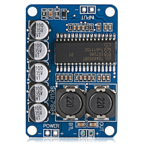 Mini amplificateur numérique mono TDA8932 de 35 W, 35 W TDA8932 Mono