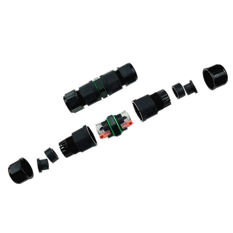 Connettore cavo dritto a 3 pin impermeabile IP68 XY-17, XY17